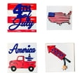 thumbnail image 3 of UAMXWU Independence Day Tiered Tray Decor Set Rustic Farmhouse Layered Tray Decorations Patriotic Wooden Signs for Home Dining Table 4th of July Holiday Decorative Wood Blocks, 3 of 8