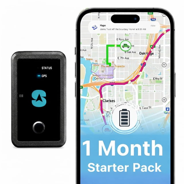 GPS Tracker Spy Tec Atlas XL Batería de 12 meses resistente al agua