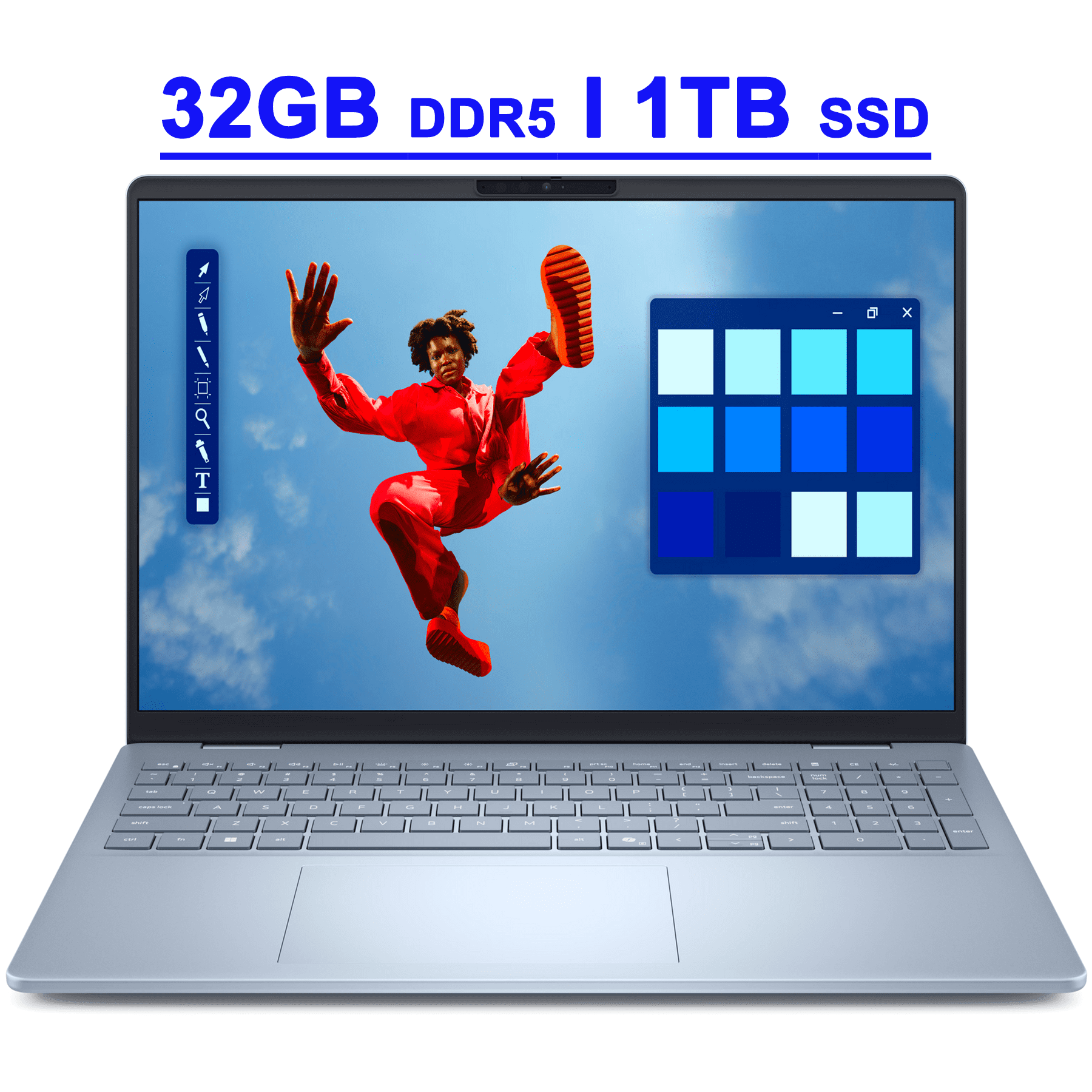 DELL 16 AI Powered 2-in-1 Laptop 16.0in Touchscreen Mini LED WQXGA