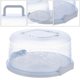 thumbnail image 3 of 1Pc Buckle Round Cake Carrier with Handle Portable Handy Cupcake Holder Tray, 3 of 4