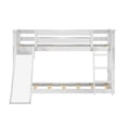thumbnail image 4 of Low Bunk With Easy Slide & Firetruck Curtain, White, 4 of 10
