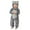 Gray, variant on IROINNID Baby Bodysuit Long Sleeve Unisex Baby Romper Winter And Flannel Jumpsuit Cosplay Outfits,Brown