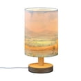 thumbnail image 2 of Spring Sunflower Bedside Table Lamp LED Warm Lights with USB Charging Port Retro Cylinder Desk Lamps for Bedroom Living Room Office Coffee Bar Decoration, 2 of 7