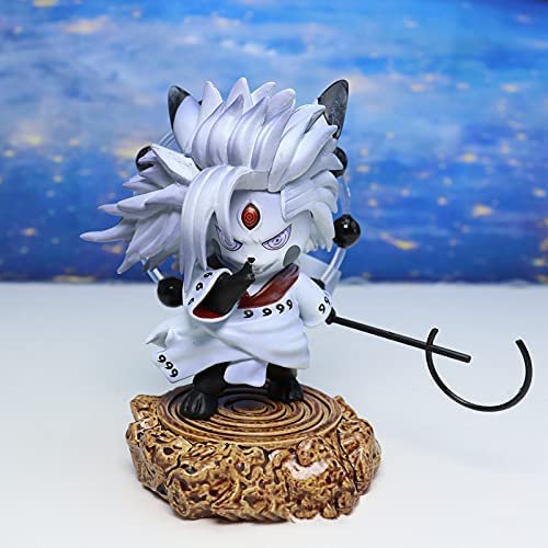Naruto figura de acción Cosplay Obito modelo Anime estatuas juguetes muñeca regalos de cumpleaños, Pvc modelo juguete regalo, regalo para niños y niñas Namotu CZWJ-XM96