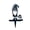 Style 1, variant on SDFGTstore Metal Iron Faceless for Doll Gnomes Statue Art Silhouette Home Garden Decoration