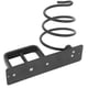 thumbnail image 3 of Soporte para secador de pelo montado en la pared Soporte para estante en espiral Soporte para colgar Plancha Organizador Secador de pelo con orificios Soporte para baño Aluminio Profesional Negro JM, 3 of 5