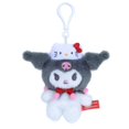 thumbnail image 4 of Llavero de peluche de 10 cm Kawaii Sanrio serie 50 aniversario Hello Kitty Melody Kuromi colgante de muñeca de anime bolso colgante para coleccionar fans, 4 of 4