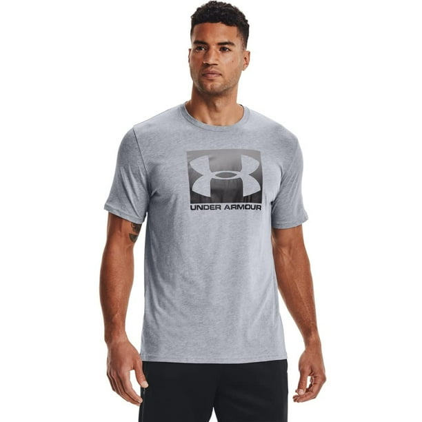Camiseta Under Armour boxed Sportstyle de manga corta para hombre, acero
