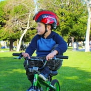 Raskullz Hawk Mohawk Black Bike Helmet, Child 5+ (50-54cm)