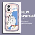 thumbnail image 1 of Funda para teléfono OPPO A96 Reno 7Z 5G Reno 8Z Reno7 Lite Reno8 Lite F21 Pro 5G funda de dibujos animados Doraemon nuevo patrón de Color HP onda límite suave transparente carcasa de teléfono a prueba, 1 of 4