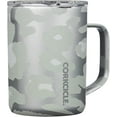 thumbnail image 5 of Corkcicle Coffee Mug - Triple-Insulated Stainless Steel Cup with Handle, 16 oz, Snow Leopard, 5 of 7