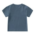 thumbnail image 4 of Spazoro Toddler Boys Girls Shirts Tee, Graphic T-Shirts Crew Neck Short Sleeve Cute Print Casual Summer Tops for Unisex Blue Size 2-3 T, 4 of 8