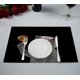 thumbnail image 1 of ABPHQTO Cat Candy Lollipop Surprise Mantel individual de mesa negro 30x45 cm Pack de 2., 1 of 2