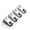 4PCS, variant on Genmitsu 4PCS Upgrade Aluminum Mini Vise Clamp Toe Clamp, for Woodworking & Metalworking Milling Project, Size 2.2" x 0.9" x 0.8" (56 x 22 x 21mm), Low Profile