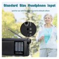 thumbnail image 3 of TR605 Portable Radio FM/MW/SW Emergency Flashlight With Rechargeable Battery Loud Speaker For the Elderly ,Easy to Use, 3 of 7