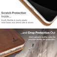thumbnail image 3 of Snakehive Vintage Wallet for Apple iPhone Xs Max || Real Leather Wallet Phone Case || Genuine Leather with Viewing, 3 of 5