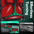 thumbnail image 2 of Sekey 220L Collapsible Wagon, 330lbs Heavy-Duty Folding Utility Cart with All-Terrain Wheels & Drink Holders, 2 of 7