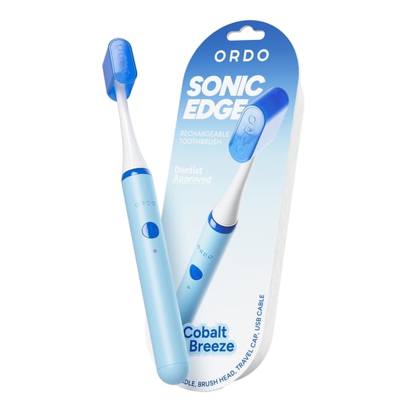 ORDO Sonic Edge Rechargeable Toothbrush - Cobalt Breeze