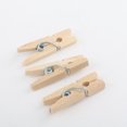 thumbnail image 3 of stanreset 100pcs 25mm Mini Natural Wooden Clips for Photo Clips Craft Decoration Clips, 3 of 9