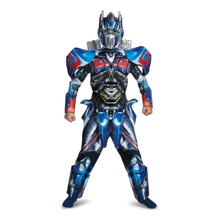 Transformers Movie 5 Boys' Optimus Prime Deluxe Costume