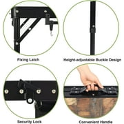 Redcamp Portable Camping Kitchen Table with Storage Organizer & Hooks for Camping & BBQ