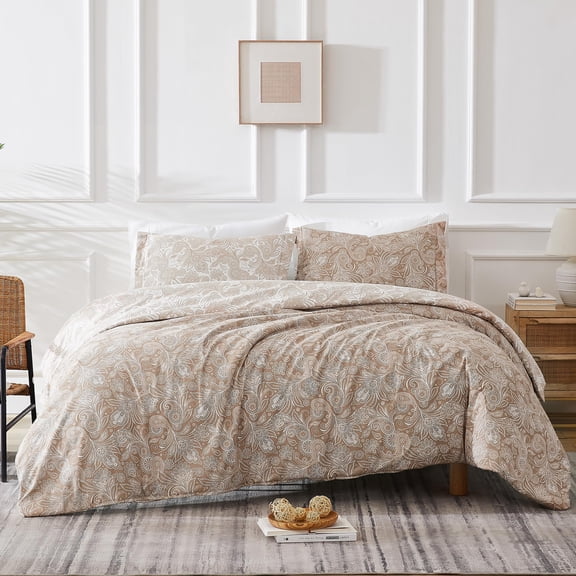 Perfect Paisley Printed Comforter Set by SouthShore Fine Linens