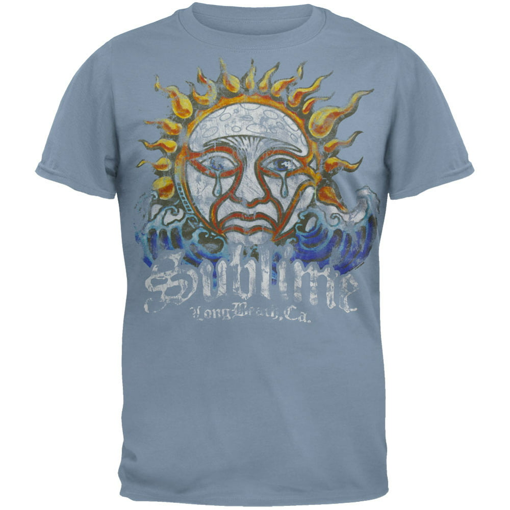 Sublime - Sublime Men's Blue Sun Short Sleeve Graphic Tee - Walmart.com ...