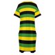 thumbnail image 5 of Vestido holgado con bolsillos y rayas de la bandera de Jamaica, vestidos de fiesta para mujer, vestidos de mujer, ropa de verano para mujer, 5 of 7