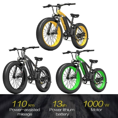 GOGOBEST GF600 Electric Bicycle Eletric Dirt Bike E-Bike 1000W Motor 13Ah Battery 26