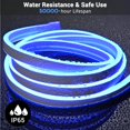 thumbnail image 3 of DELight 50 Ft Neon LED Light Strip Rope Tube Wire Flexible Home Decor 2 Pack, 3 of 11