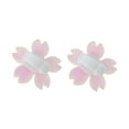 thumbnail image 4 of Unique Bargains 1 Pair Shoelace Charms Cute Flower Fashion Shoe Accessories Purple, 4 of 5