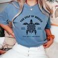 thumbnail image 6 of Gulf of Mexico Turtle T-Shirt – Tribal Sea Turtle Graphic Tee, Retro Ocean Beach Vibes Shirt, Unisex Coastal Vacation Top, 6 of 7