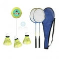 thumbnail image 4 of Baoblaze Badminton Solo Trainer Badminton Training Device for Sports Exercise Workout Green 2pcs Rackets, 4 of 8