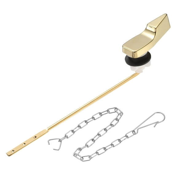 Front Mount Universal Toilet Handle Replacement, 702 Gold