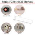 thumbnail image 4 of MEBRUDY 7 Pack Acrylic Shelves for Wall, 4 of 7