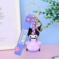 thumbnail image 1 of LLavero de muñeca de coche de arrastre de dibujos animados Sanrio genuino, MyMelody, Kuromi, Hellokitty, bolso escolar, colgante femenino, juguetes para niños YAOSANBAO BAO unisex, 1 of 2