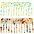 thumbnail image 1 of 2 Pcs Peigne Anti-Statique Peigne Coiffure Peigne Démêlant, 1 of 8