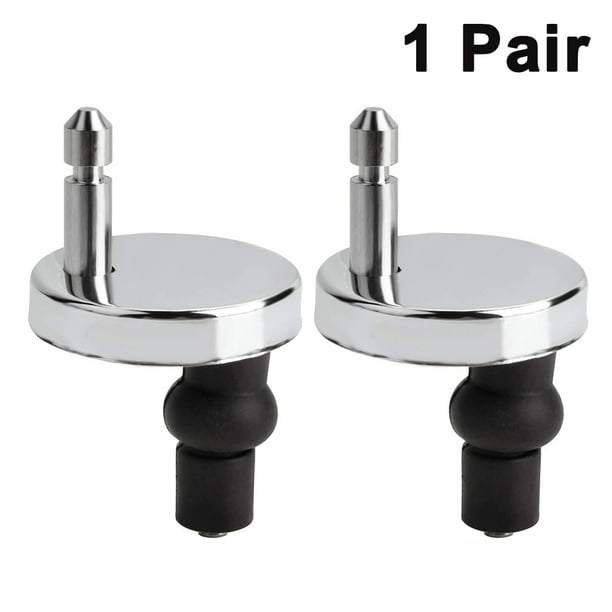 1 Pair Toilet Seat Hinge, Toilet Seat Hinge Fixings, Toilet Seat Fixing Part Top Fixing