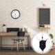 thumbnail image 3 of GOOHOCHY 1 juego de mecanismo de reloj de pared de cuarzo para bricolaje, piezas de repuesto para fabricación de relojes, 3 of 7