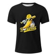 thumbnail image 5 of Bananas Baseball Graphic Tees for Men 2026 Summer Casual Short Sleeve Crewneck Funny Baseball Player T Shirts, 5 of 5