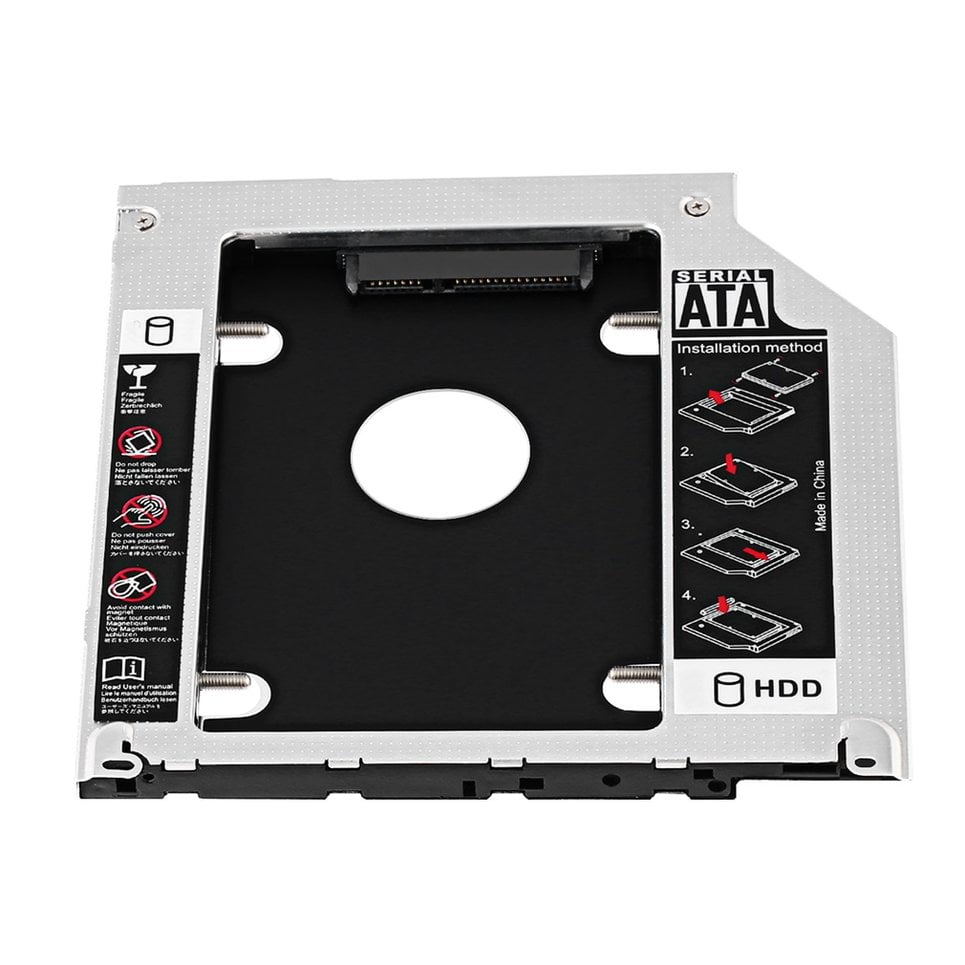 Universal Portable Durable Sata Hdd Ssd Hard Drive Caddy Bay Case Cover Stand Enclosure For Macbook Pro 13 15 17 Inch Walmart Canada