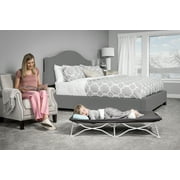 Regalo Portable My Cot, Gray, Toddler Cot, 48" Long, 24.5" Wide, Ages 2 to 5 Years