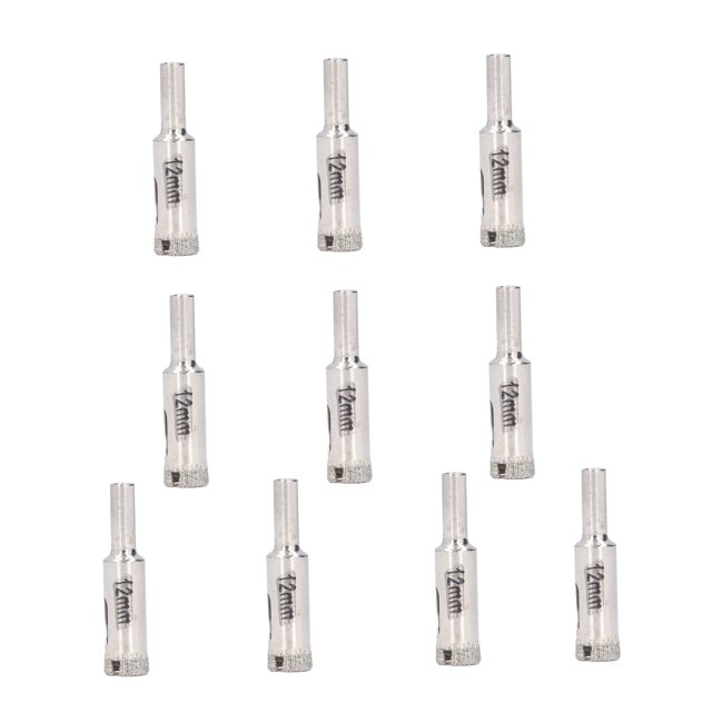 Drill Bit Set,10Pcs Glass Drill Bit Tile Drill Bits Glass Hole Opener Innovative Solution