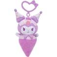 thumbnail image 4 of Helado de peluche con clip de Hello Kitty, paquete de 4 unidades, con clip para moño, 4 of 4