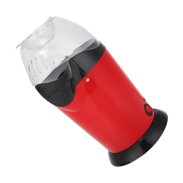 Electric Popcorn Machine, Oil-Free Popcorn Maker Corn Popper 1200W One-Button Operation Mini for Home for Kitchen US Plug 110V