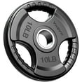 thumbnail image 1 of MAGMA Virgin Rubber 2-Inch Cast Iron Olympic Grip Plates, for Strength Training, Weightlifting, Muscle Toning, Weight Loss & Crossfit, 1 of 9