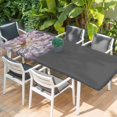 thumbnail image 2 of Fantasy Dandelion Table Cloths for 8 Foot Rectangle Tables, Modern Magical Plants Flowers Spring Patio Waterproof Elastic Fitted Tablecloths, Washable Rectangular Table Cover for Camping, 2 of 8