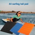 thumbnail image 4 of Sonducket Almohadilla de tracción Universal para Surf, 2 uds., pieza de repuesto, agarre para cubierta de Surf, almohadillas traseras para tabla Deportes acuáticos Negro, 4 of 6