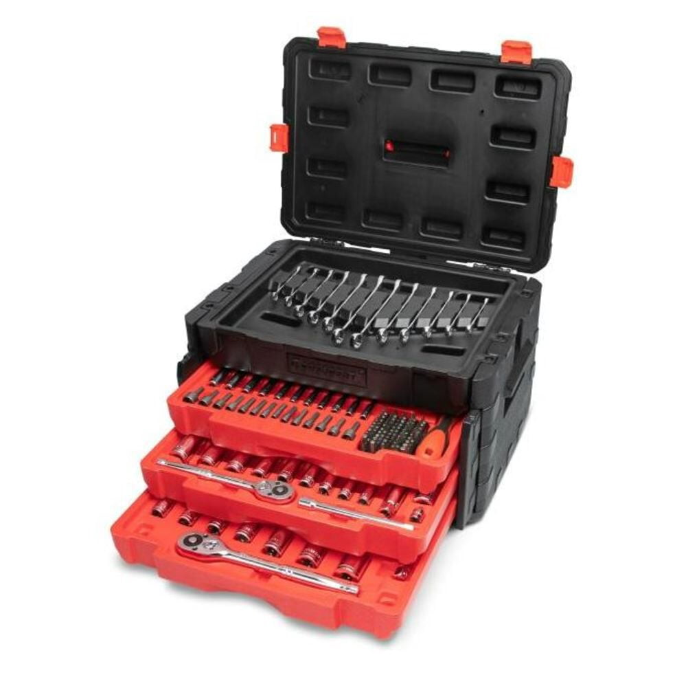 Gearwrench CTK229C 229 Piece 1/4" 3/8" & 1/2" Drive Mechanics Hand Tool Set