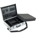 thumbnail image 4 of Global Industrial Aluminum Tool Case 18"" x 14"" x 6"" with Tool Panel Foam and, 4 of 6